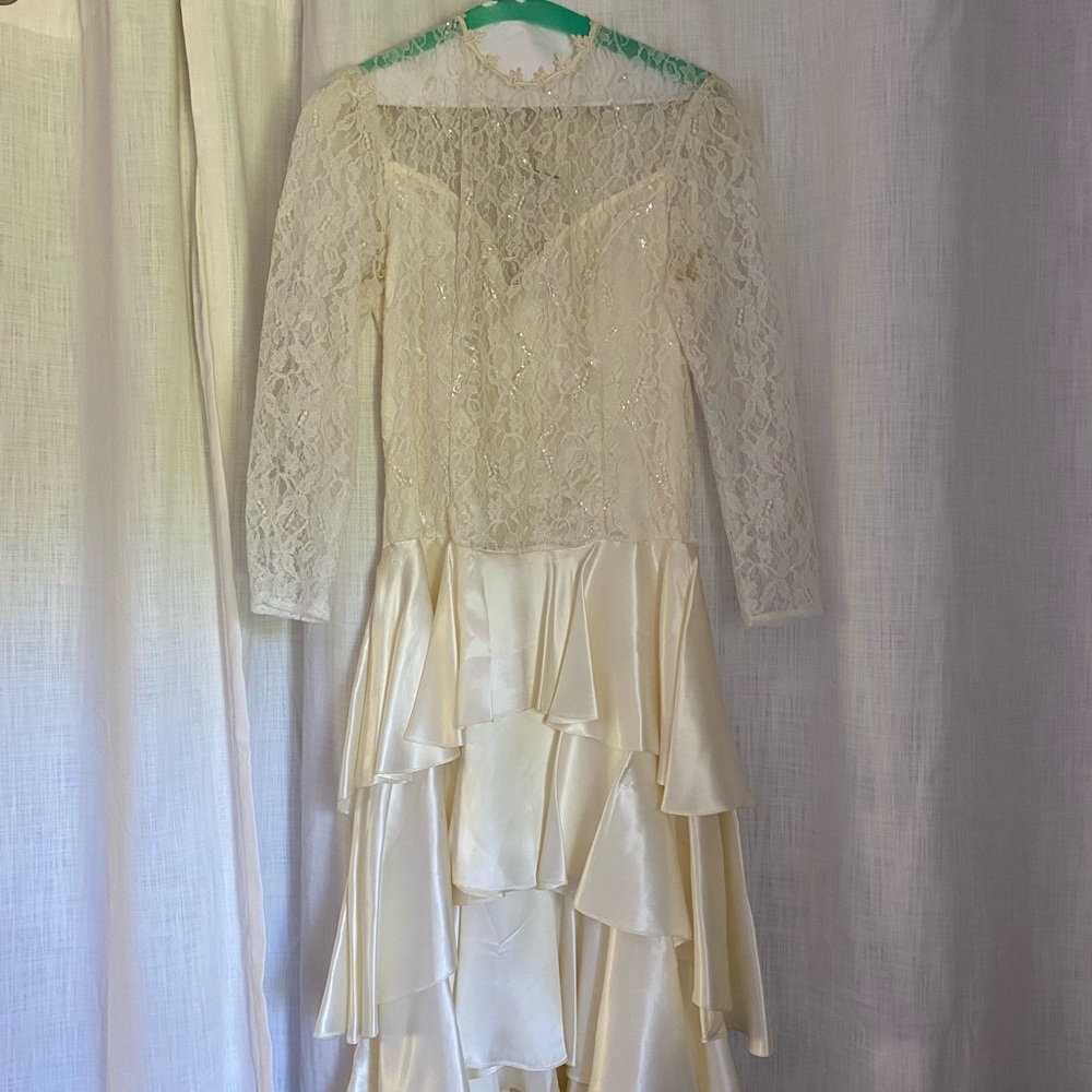80’s wedding dress